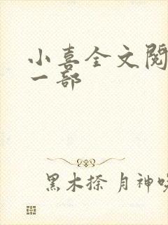 小喜全文阅读第一部