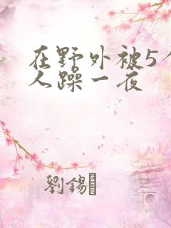 在野外被5个男人躁一夜