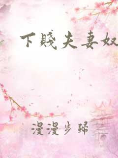 下贱夫妻奴