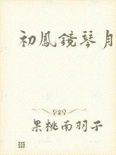初凤镜琴月镜