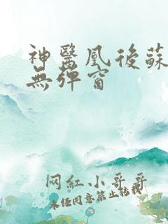 神医凰后苏小暖无弹窗