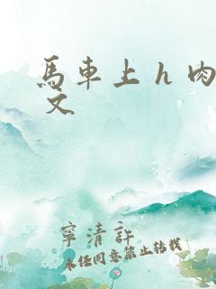 马车上 h 肉 文