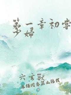 第一章初尝云雨少妇