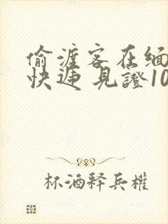 偷渡客在缅北送快递 见证100种逃亡