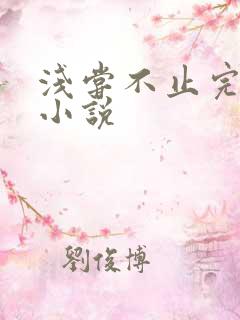 浅尝不止完整版小说