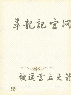寻龙记官网