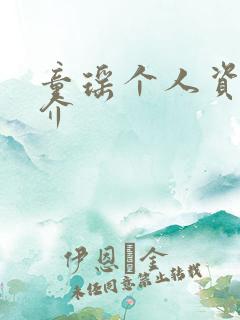 童瑶个人资料简介