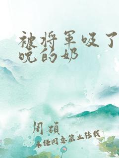 被将军吸了一整晚的奶