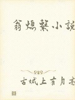 翁熄系小说人说