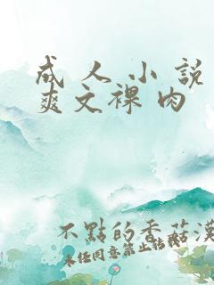 成 人 小 说爽文裸 肉