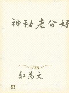 神秘老公好温柔