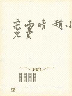 宋雨晴 赵小刚免费