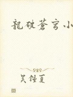 龙破苍穹小说