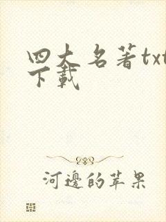 四大名著txt下载