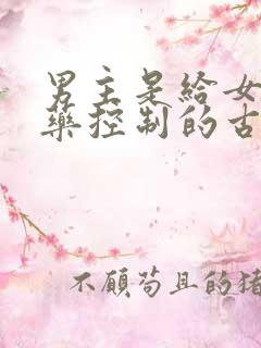 男主是给女主喂药控制的古言