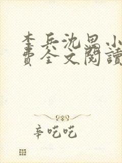 李兵沈思小说免费全文阅读