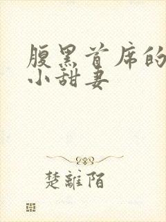 腹黑首席的替身小甜妻