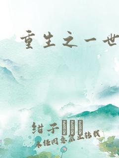 重生之一世枭雄
