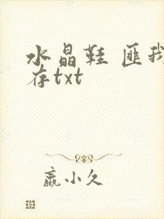 水晶鞋 匪我思存txt