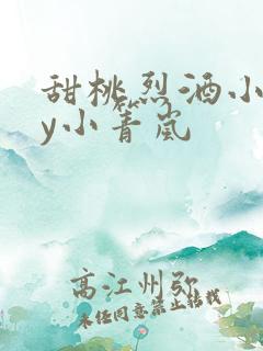 甜桃烈酒小说by小箐岚