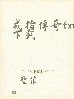 戒指传奇txt下载