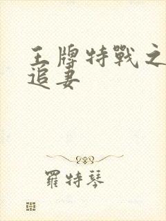 王牌特战之军少追妻