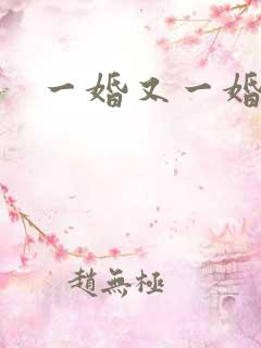 一婚又一婚