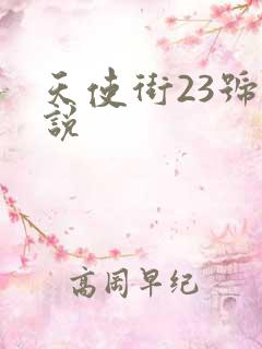 天使街23号小说