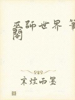 巫师世界 笔趣阁