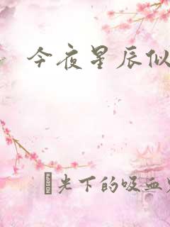 今夜星辰似你