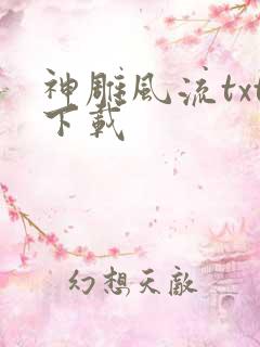 神雕风流txt下载