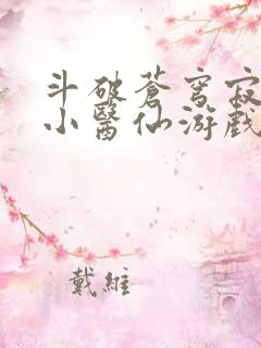 斗破苍穹寂寞的小医仙游戏世界