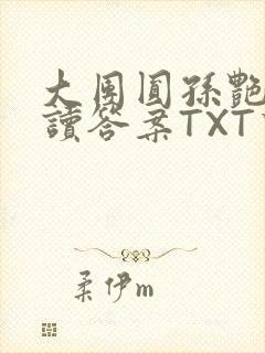 大团圆孙艳梅阅读答案TXT下载