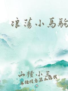 浪荡小马驹