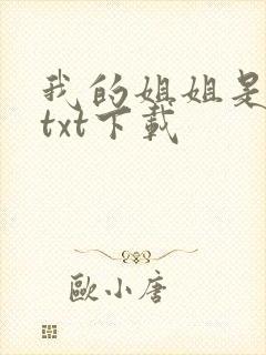 我的姐姐是美女txt下载