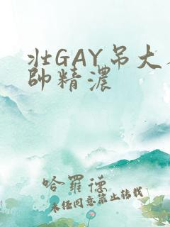 壮GAY吊大人帅精浓
