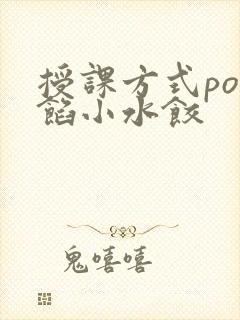 授课方式po肉馅小水饺