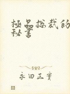 极品总裁的嚣张秘书