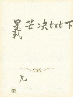 星芒决txt下载