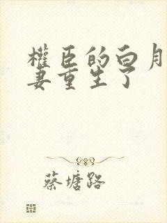 权臣的白月光前妻重生了