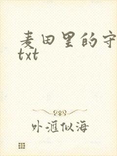 麦田里的守望者txt