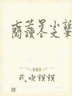 七芒星小说免费阅读全文笔趣阁