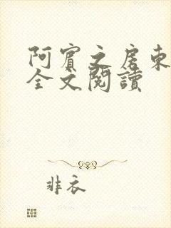 阿宾之房东太大全文阅读