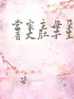 当家主母孕妇挺着大肚子生产