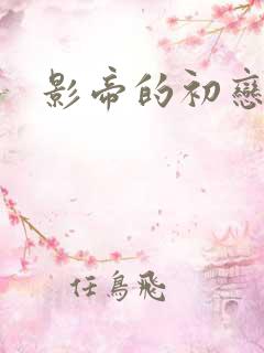 影帝的初恋