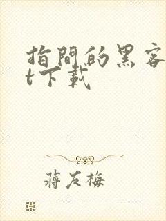 指间的黑客txt下载