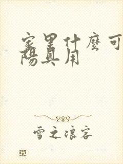 家里什么可以当阳具用