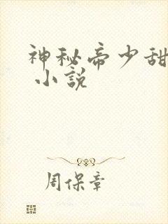 神秘帝少甜宠妻 小说