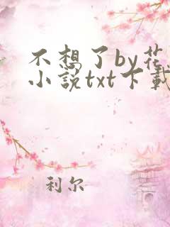 不想了by花卷小说txt下载