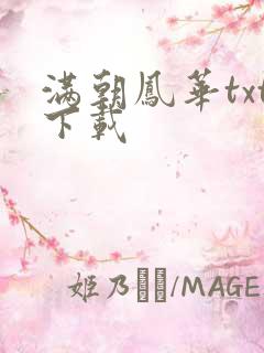 满朝凤华txt下载